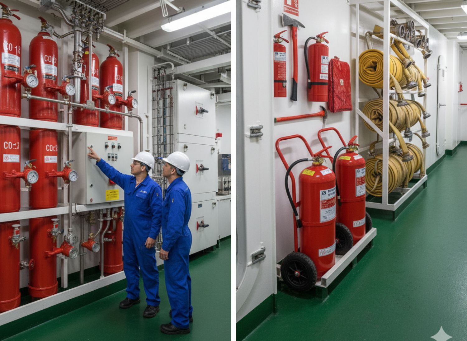 Marine Firefighting Equipment Services: Fixed vs Portable Systems Explained