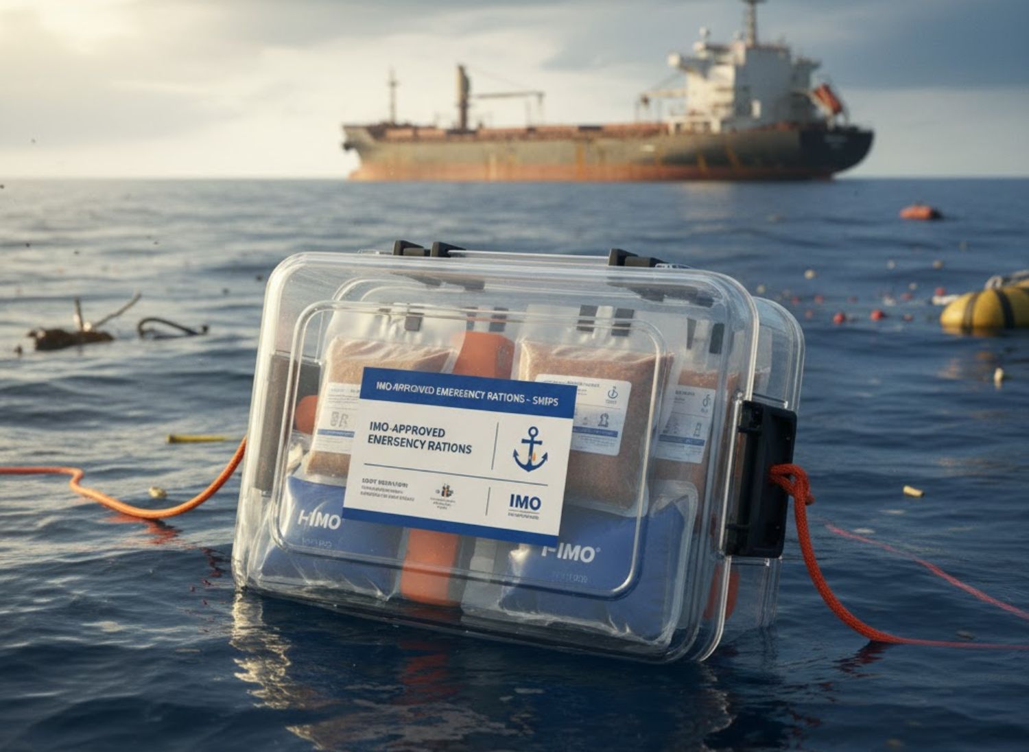 Safety Beyond the Storm: IMO-Approved Emergency Food & Water Standards for Ships