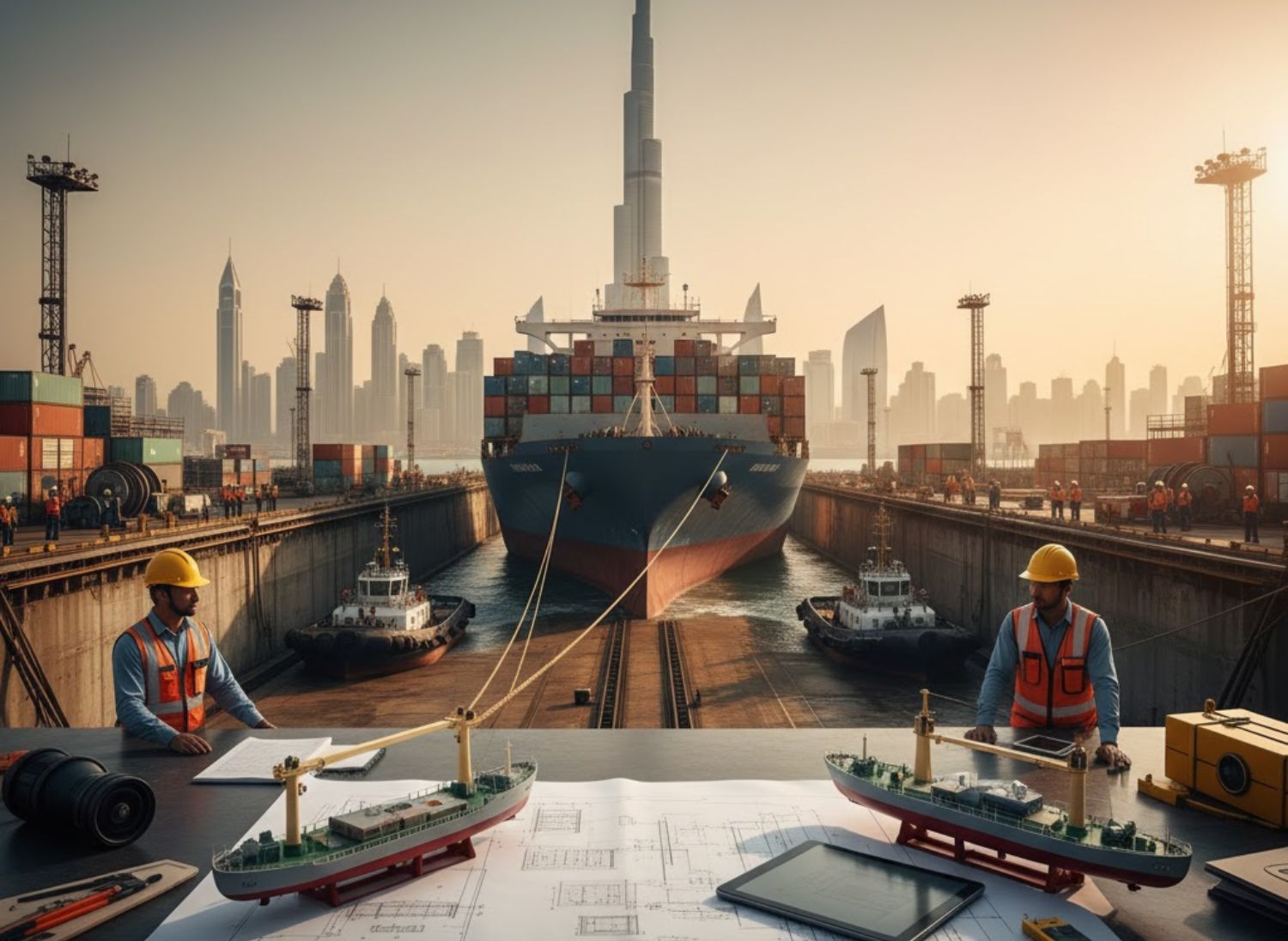 Vessel Docking in Dubai: Mastering Marine Engineering Excellence in the World’s Busiest Maritime Hub